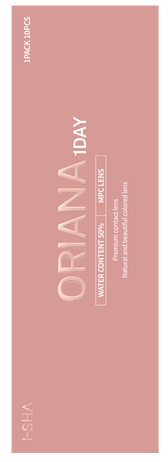 I-SHA Oriana Shade Gray 1 Day (10p)