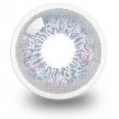 LensRang iWWi Narcissus Blue — close-up of the contact lens design