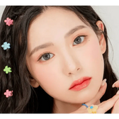 LensRang Sharing Gray — model portrait showing the contact lens look