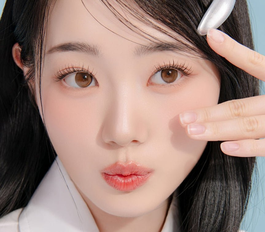 LensRang Bebe Brown colored contact lens, 13.4mm graphic diameter, Monthly wear