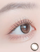 LensRang Bebe Brown colored contact lens, 13.4mm graphic diameter, Monthly wear