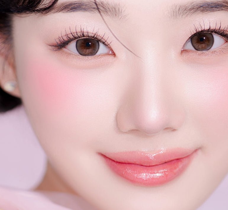LensRang Bebe Gray colored contact lens, 13.4mm graphic diameter, Monthly wear