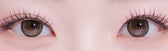 LensRang Bebe Gray colored contact lens, 13.4mm graphic diameter, Monthly wear