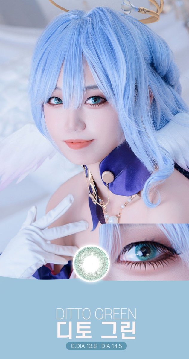 LensRang Ditto Green Cosplay