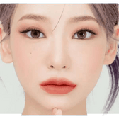 LensRang Intense Brown — model portrait showing the contact lens look