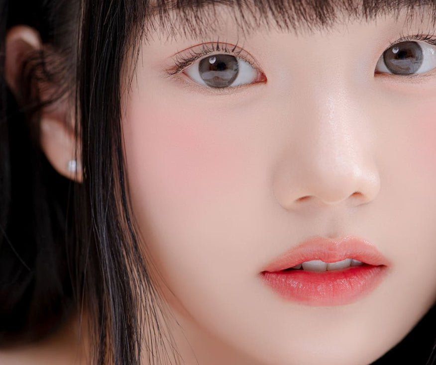 LensRang Sugar Cream Ash Black colored contact lens, 13.6mm graphic diameter, Monthly wear