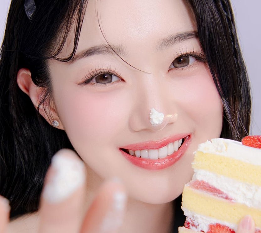 LensRang Sugar Cream Ash Choco colored contact lens, 13.6mm graphic diameter, Monthly wear