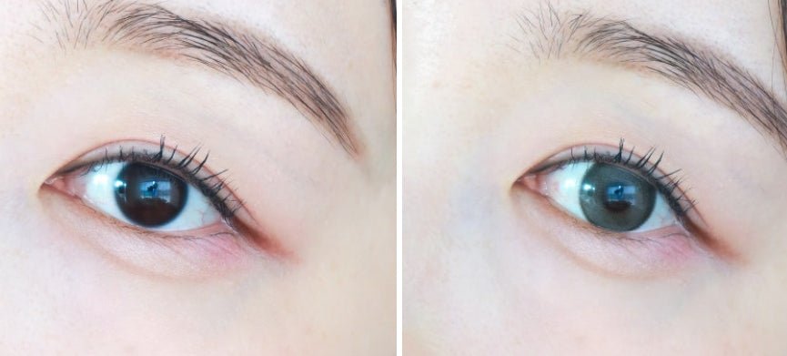LensTown Back to Basic DOLCEBABA Ash Beige Brown colored contact lens, 13.7mm graphic diameter, 3-6 Months wear