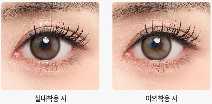 LensTown Back to Basic DOLCEBABA Ash Beige Brown colored contact lens, 13.7mm graphic diameter, 3-6 Months wear