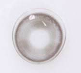 LensTown Back to Basic DOLCEBABA Ash Gray colored contact lens, 13.7mm graphic diameter, 3-6 Months wear
