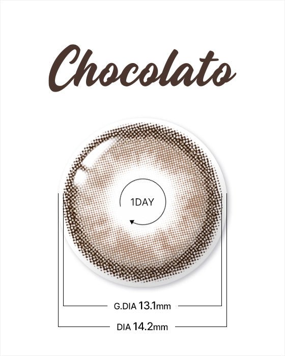 LensTown Chocolato Choco Brown (10p)