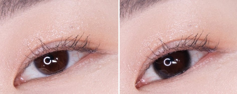 LensTown City of Black Black (10p) colored contact lens, 13.4mm graphic diameter, Daily wear