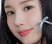 LensTown Daisy Dream Olive colored contact lens, 13.5mm graphic diameter, Monthly wear