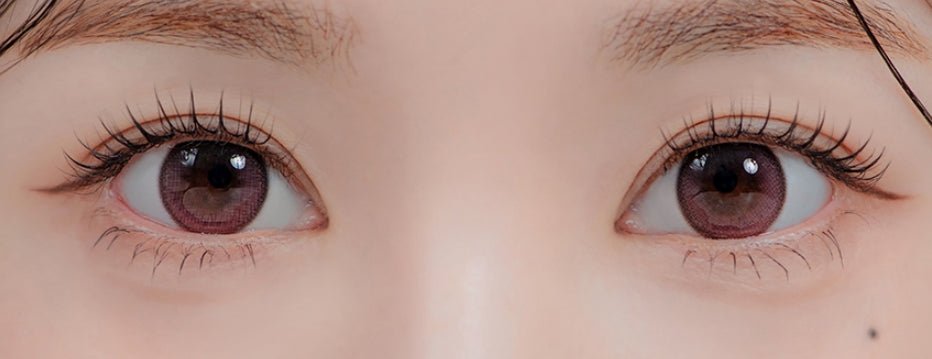 LensTown Daisy Dream Pink colored contact lens, 13.5mm graphic diameter, Monthly wear