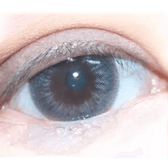 LensTown Davivi2 Gray — single-eye close-up showing the contact lens appearance