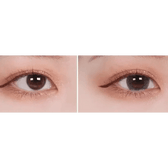 LensTown Davivi2 Gray — both eyes wearing the contact lenses