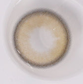 LensTown Eleva Beige Brown colored contact lens, 13.2mm graphic diameter, Monthly wear
