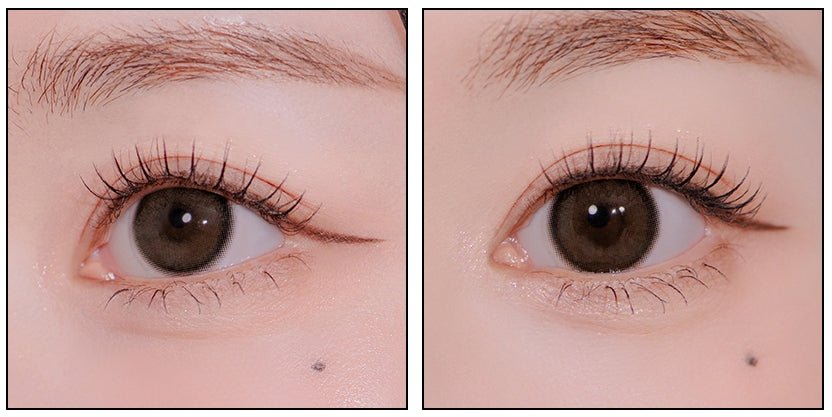 LensTown Eleva Choco colored contact lens, 13.2mm graphic diameter, Monthly wear