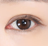 LensTown Eleva Choco colored contact lens, 13.2mm graphic diameter, Monthly wear