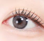 LensTown Eleva Gray colored contact lens, 13.2mm graphic diameter, Monthly wear