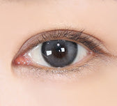 LensTown Eleva Gray colored contact lens, 13.2mm graphic diameter, Monthly wear