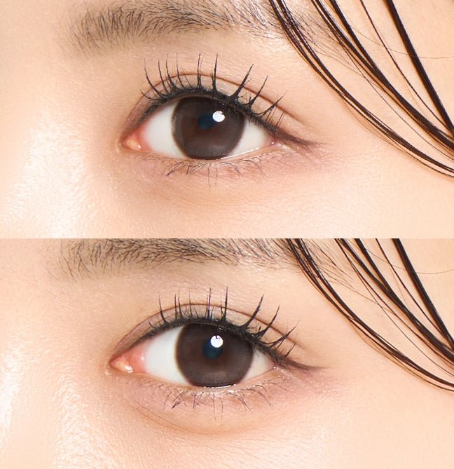 LensTown It's Me Grande Coco Choco colored contact lens, 13.8mm graphic diameter, Monthly wear