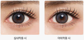 LensTown It's Me Grande Coco Gray colored contact lens, 13.8mm graphic diameter, Monthly wear