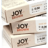 LensTown Joy Sand Brown — contact lens packaging