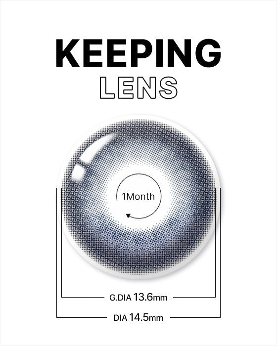 LensTown Keeping Lens Flu Blue – Daily – 10 Lenses