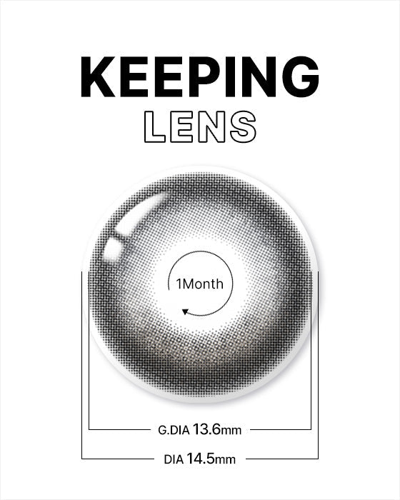 LensTown Keeping Lens Flu Gray – Daily – 10 Lenses