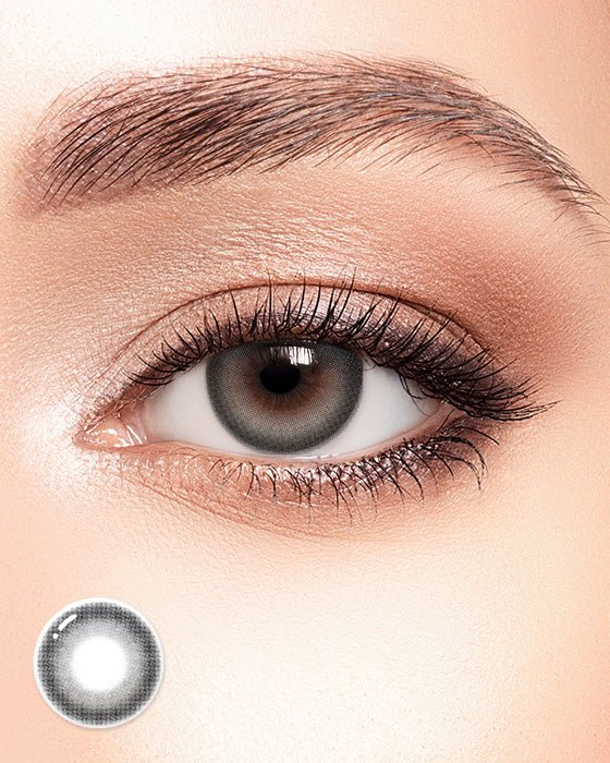LensTown Keeping Lens Flu Gray – Monthly – 2 Lenses