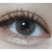 LensTown Kiralet Brown — single-eye close-up showing the contact lens appearance
