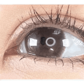LensTown Konimo2 Choco — single-eye close-up showing the contact lens appearance