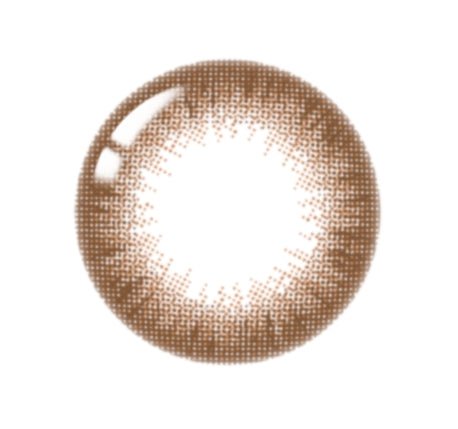 LensTown Lighly Classic Plus Brown (20p) colored contact lens, 13.7mm graphic diameter, Daily wear