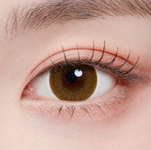 LensTown Lighly Classic Plus Brown (20p) colored contact lens, 13.7mm graphic diameter, Daily wear