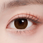 LensTown Lighly Classic Plus Choco (20p) colored contact lens, 13.7mm graphic diameter, Daily wear