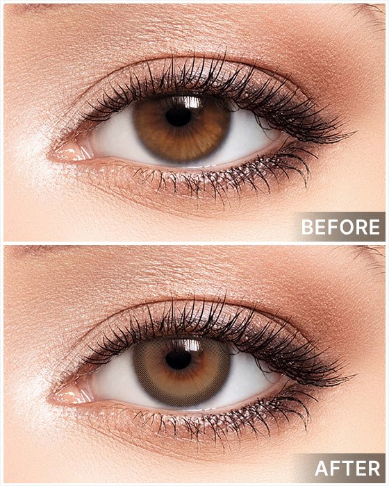 LensTown Lighly Creamy Brown – Daily – 30 Lenses