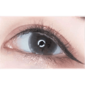LensTown Minuet Choco — single-eye close-up showing the contact lens appearance