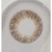 LensTown Minuet Choco — close-up of the contact lens design