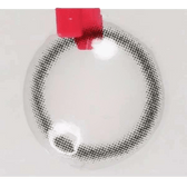 LensTown Nudy Coco Black (10p) — contact lens held with an applicator