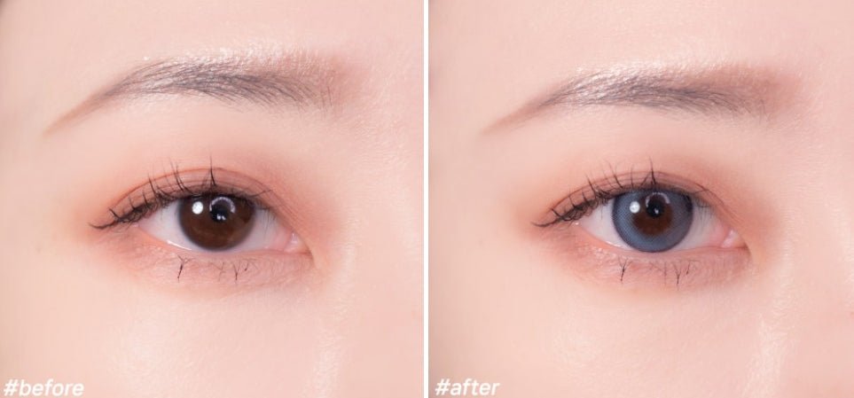 LensTown 1Day Odd I's Ocean Gray (10p) colored contact lens, 13.2mm graphic diameter, Daily wear