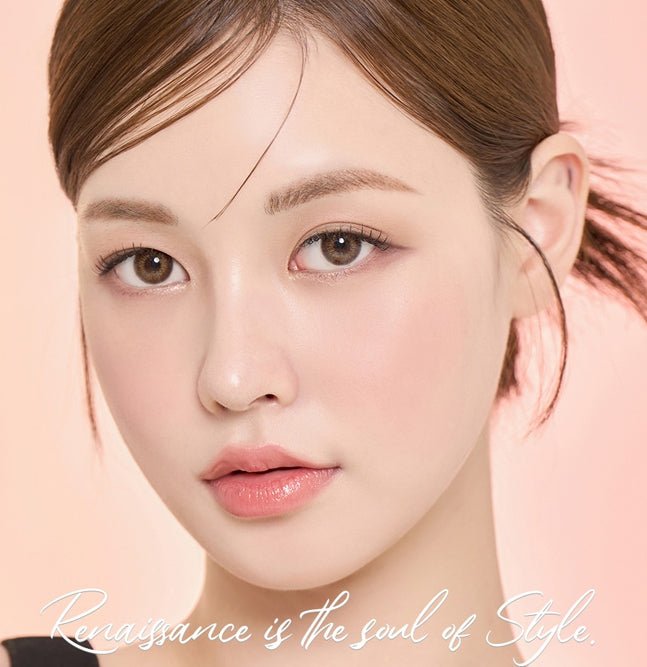 LensTown Renaissance Brown — model portrait showing the contact lens look