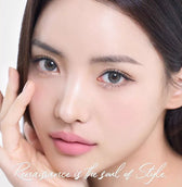 LensTown Renaissance Gray — model portrait showing the contact lens look