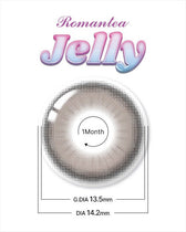 LensTown Romantea Jelly Brown – Monthly – 2 Lenses