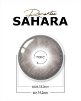 LensTown Romantea Sahara Sandy Black Toric (2p)