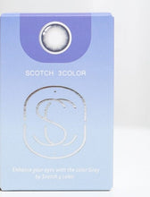 LensTown Scotch 3color Gray colored contact lens, 14.0mm graphic diameter, Monthly wear