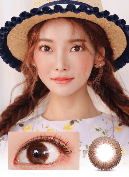 LensVery 2Color Cafe Choco 13.2mm (2p) — image 1