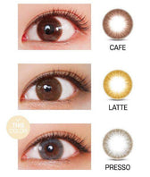 LensVery 2Color Presso Gray 13.2mm (2p)