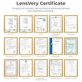 LensVery Anello No.1 Brown — contact lens product information graphic