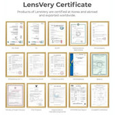 LensVery Anello No.3 Brown — contact lens product information graphic